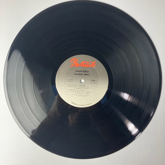 Joan Baez Blowin’ Away vintage vinyl record album LP - Picture 3 of 4